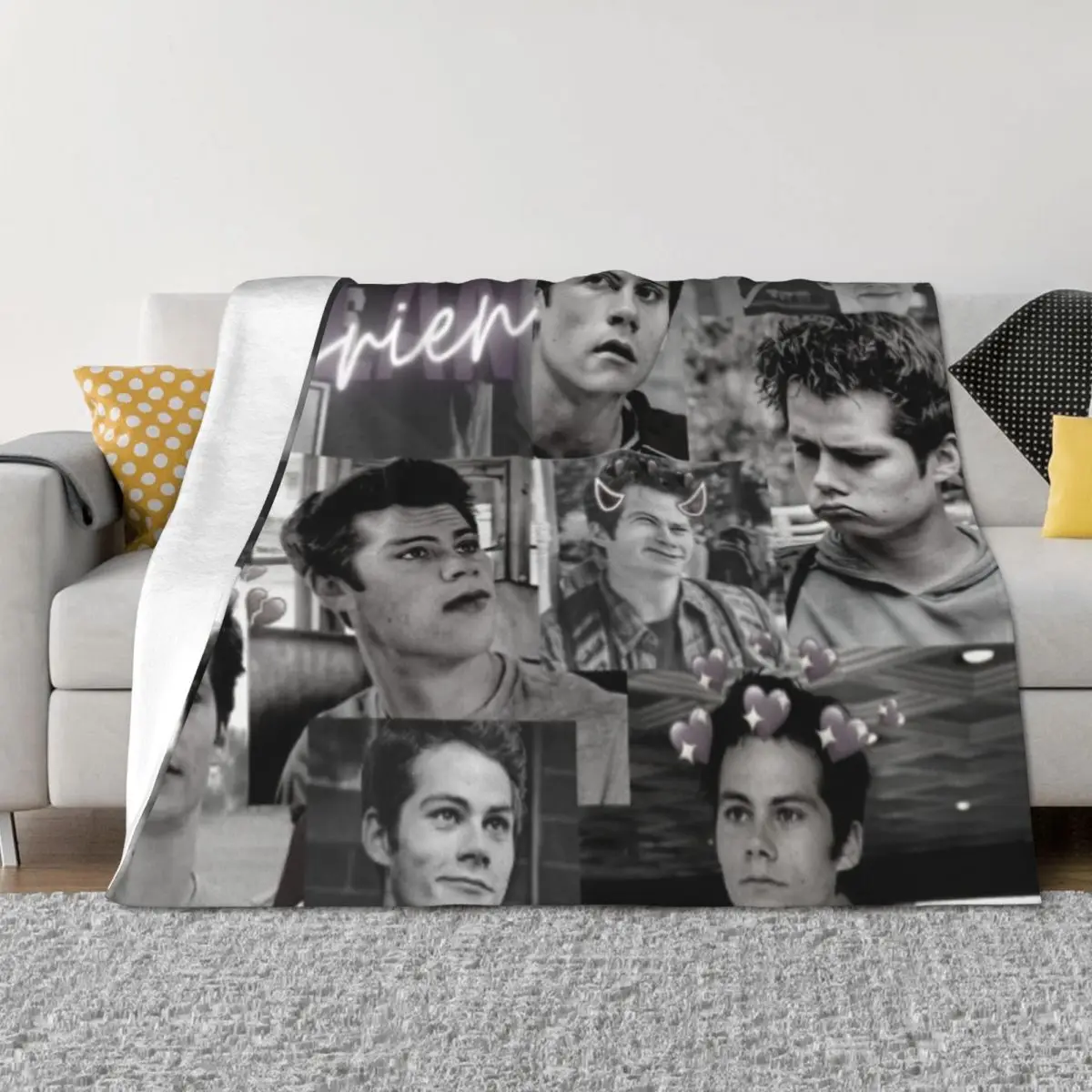 

Dylan edit Throw Blanket Kid'S Warm Furry Sofa Quilt Blankets