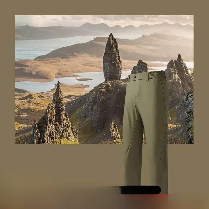 

Уличные мужские брюки из софтшелла, термотехнология Fce, водонепроницаемые, ветрозащитные, повседневные брюки с прямыми штанинами для пеших прогулок