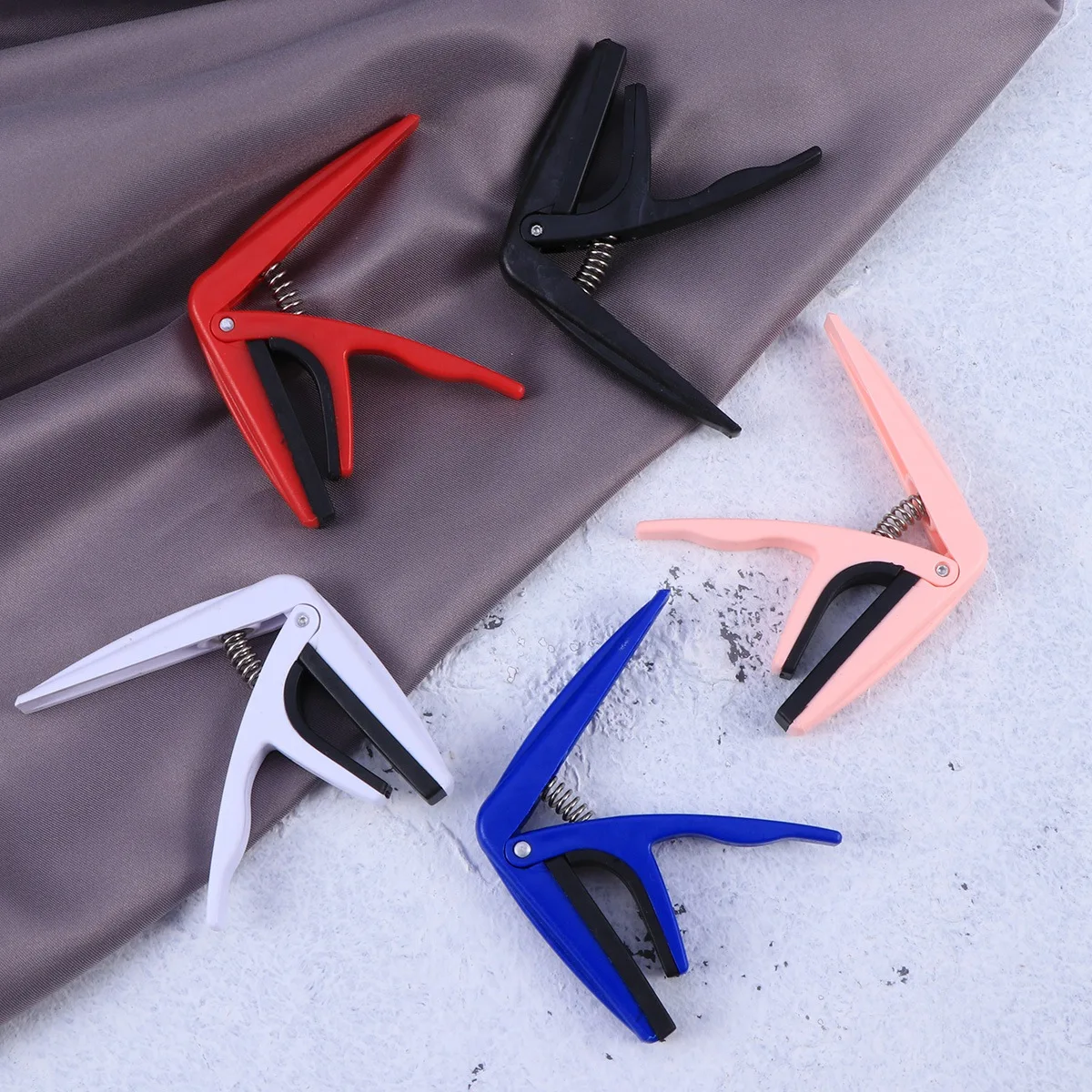 

Ukulele Capo Adjustable Musical Instrument Accessories Guitar Acoustic Ukelele Silicone Tuning Beginner Experienced