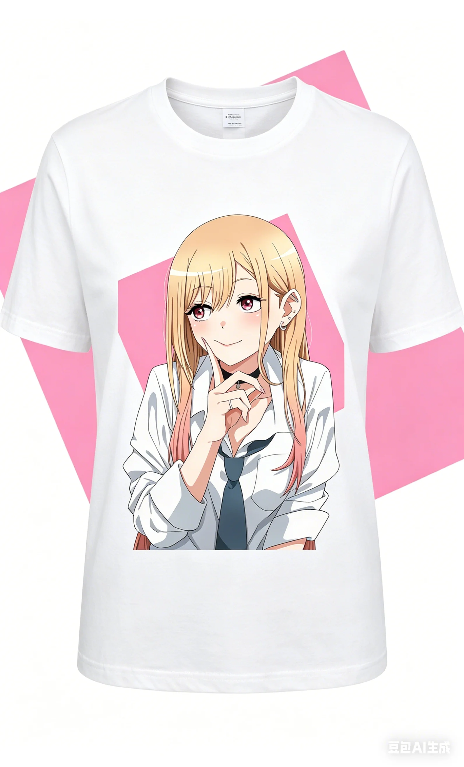Camiseta gráfica de anime My Dress-Up Darling Marin Kitagawa, unissex, 100% algodão, casual, top de verão, streetwear, camiseta feminina e masculina