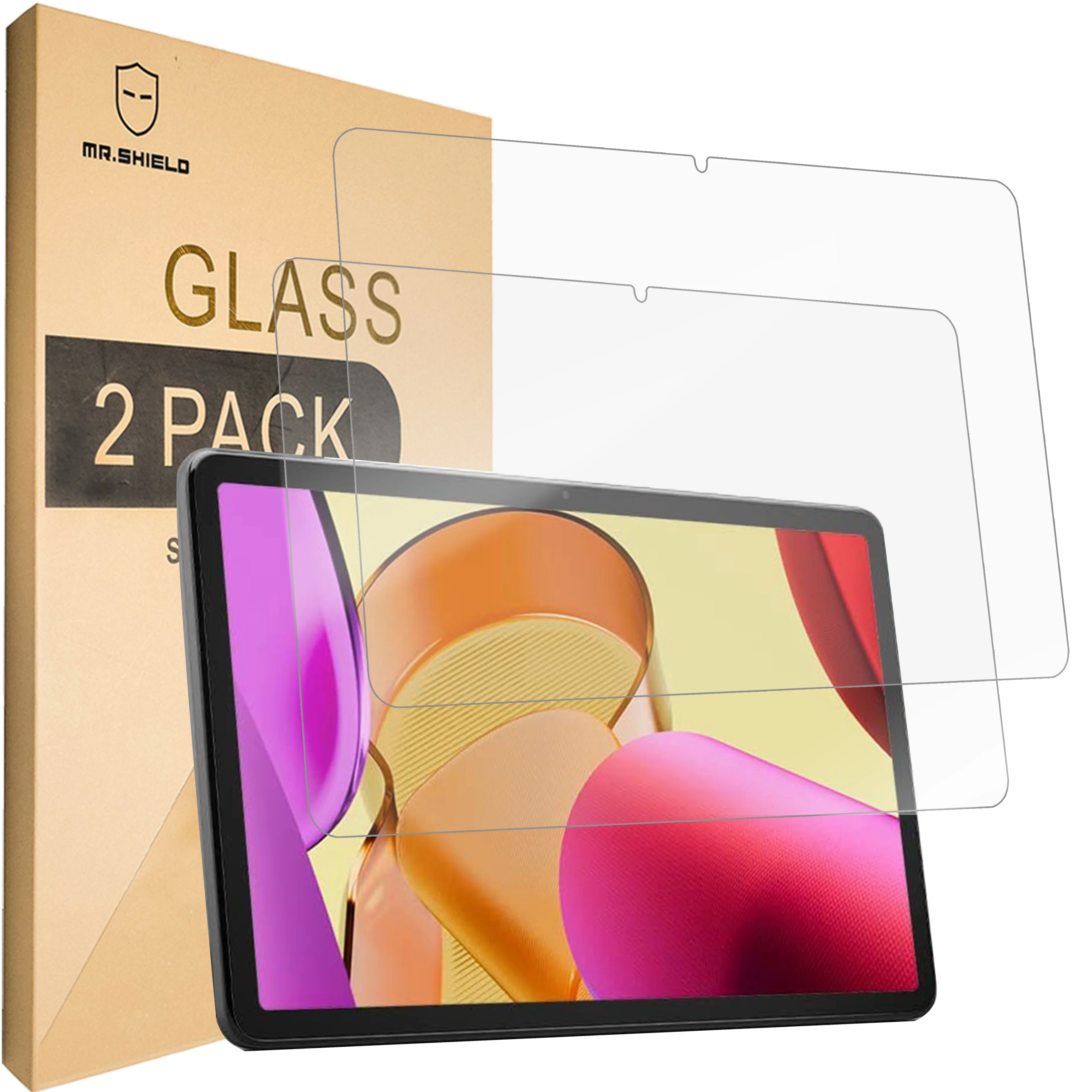 

Mr.Shield [2-PACK] Screen Protector For Amazon Fire Max 11 Tablet [Tempered Glass] [Japan Glass with 9H Hardness]