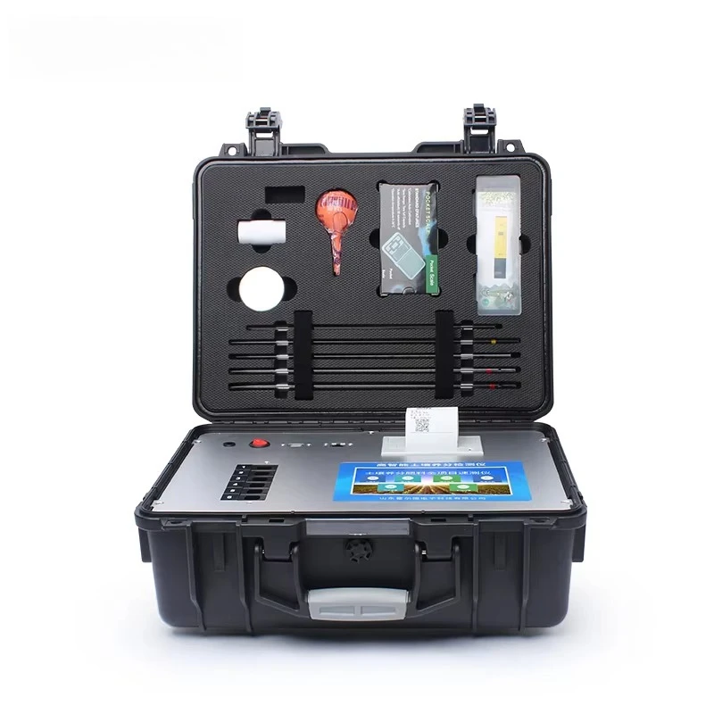 

Scientific Research Grade Soil Fertilizer Nutrient Gold Detector 220V Agricultural Soil Nutrition Analyzer Testing Equipment
