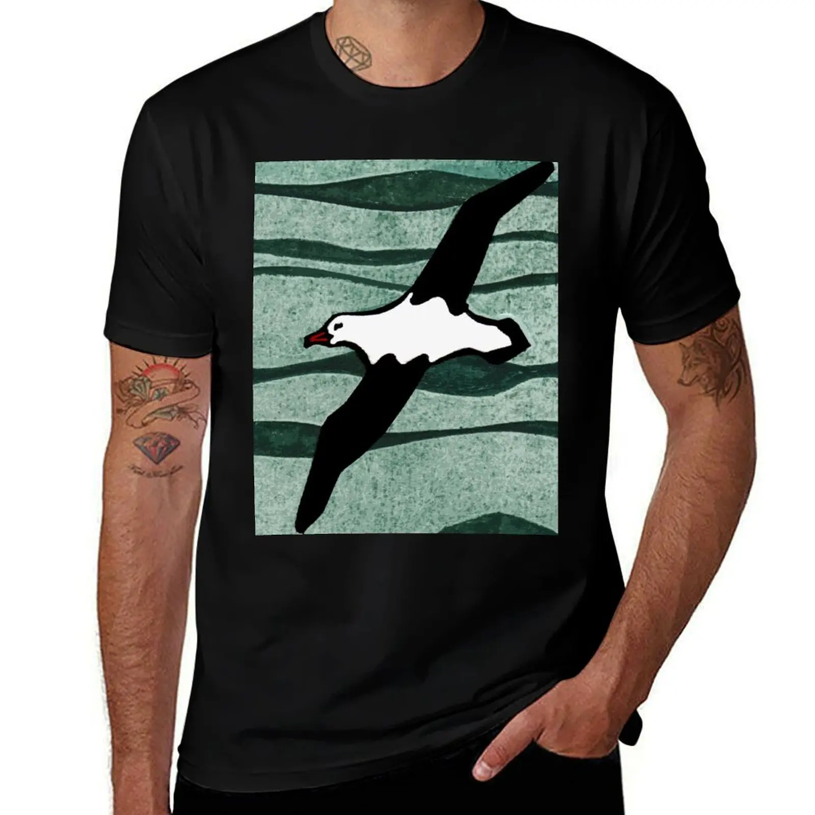 The Royal Albatross - Patsy Bush Australia T-Shirt Casual Basic Short Sleeve T-Shirt