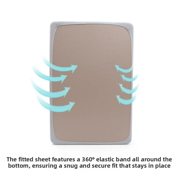 Fitted Sheet for Inflatable Air Mattress, Outdoor Camping Dustproof Protective Cover, Elastic Bed Cover for Air Bed