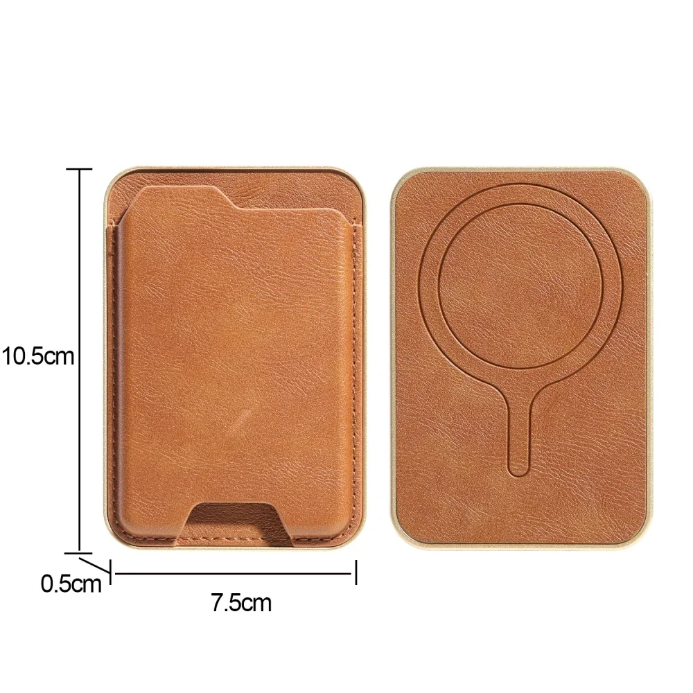 حافظة هاتف جلدية مغناطيسية خلفية لهاتف آيفون 16e 15 Pro Max 14 Plus 13 12 Pro مع غطاء بطاقة محمول قابل للإزالة