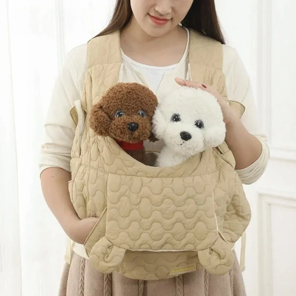 High Quality Portable Dog Carrier Extra Large Capacity Waterproof Cat Backpack Soft Wind Resistant Pet Chest Bag Outdoor Use