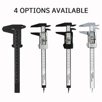 Digital Vernier Caliper 150Mm Plastic Measuring Tool With Lcd Display For Students Engineers Mini Precision Ruler