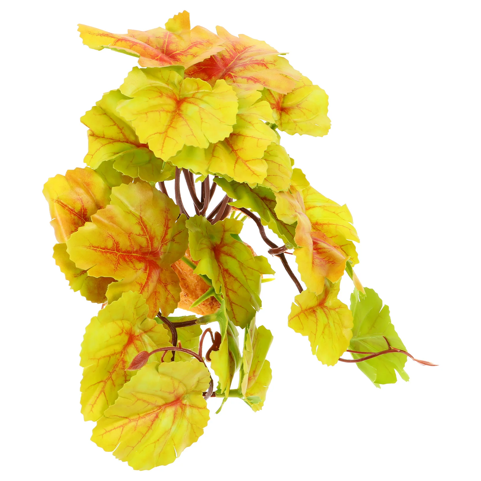 

Simulated Plant Ornaments Aquarium Plastic Plants Fake for Reptile Tank Accessory