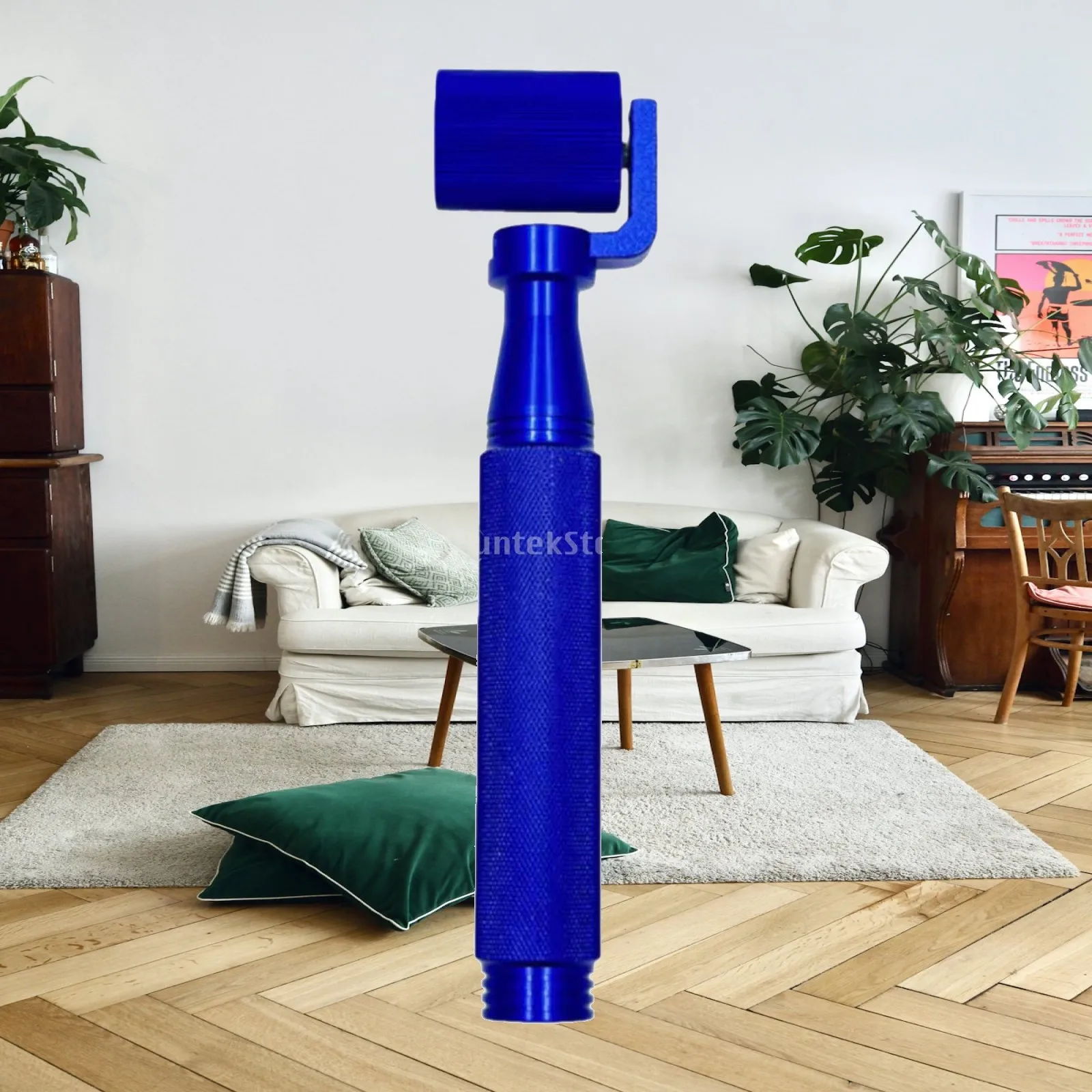 Aluminum Alloy Wallpaper Seam Press Roller Professional Paint Tool Smooth Bearing for DIY Vinyl Home Decoration