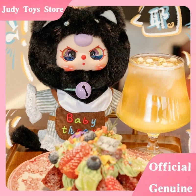 

New Genuine Baby Three Kitten Wardrobe Series Blind Box Lovely Vinyl Face Doll Babythree Mystery Box Bag Pendant Trendy Toy Gift