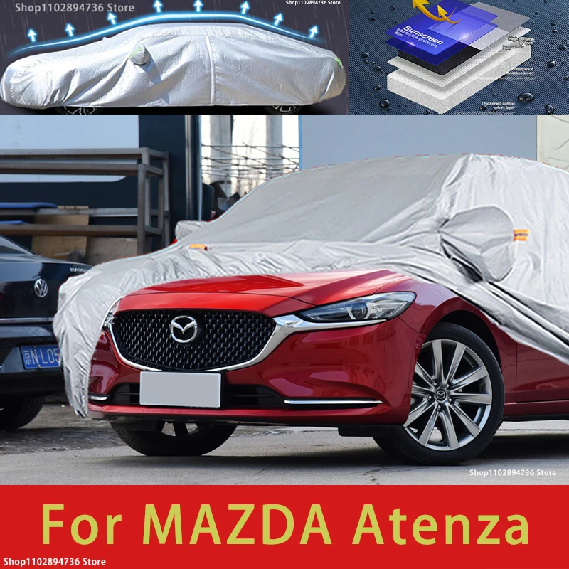 

For MAZDA Atenza Car protective cover, sun protection, cooling protection, car clothing, car paint protection auto