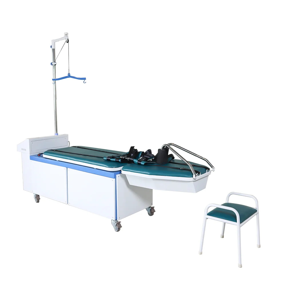 YXZ-IV Original Product physiotherapy cervical and lumbar vertebra traction bed patient treatment traction device