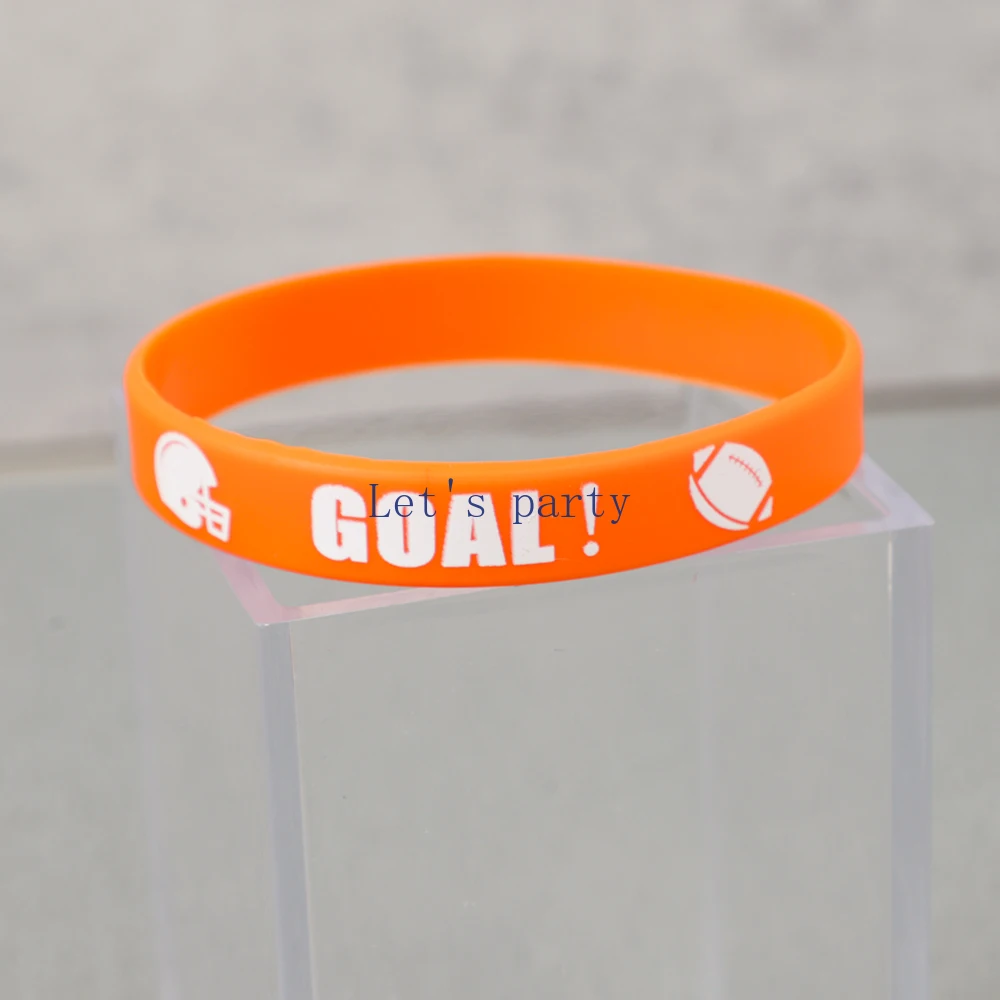 Lot de 6 bracelets de sport pour enfants - En coton coloré - Pour le football, le basketball, le tennis, la gymnastique, le golf, la course à pied