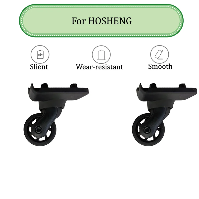 For HOSHENG A99 Suitcase Wheel Replacement Kit - 360° Spinner Wheels With Bearings - Universal For Luggage