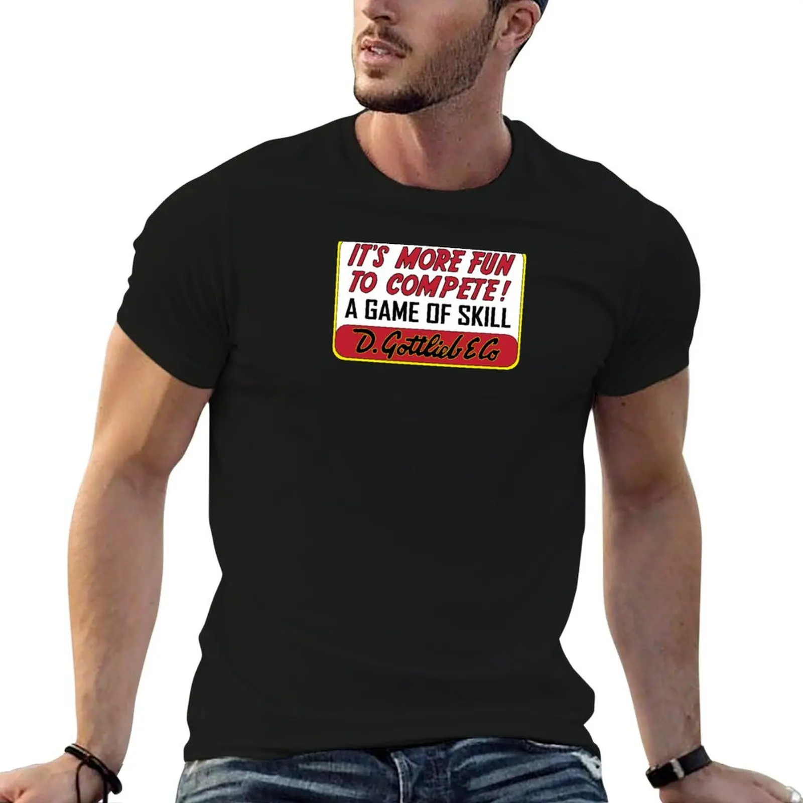 It's more fun to compete! T-Shirt Casual Everyday Short Sleeve T-Shirt