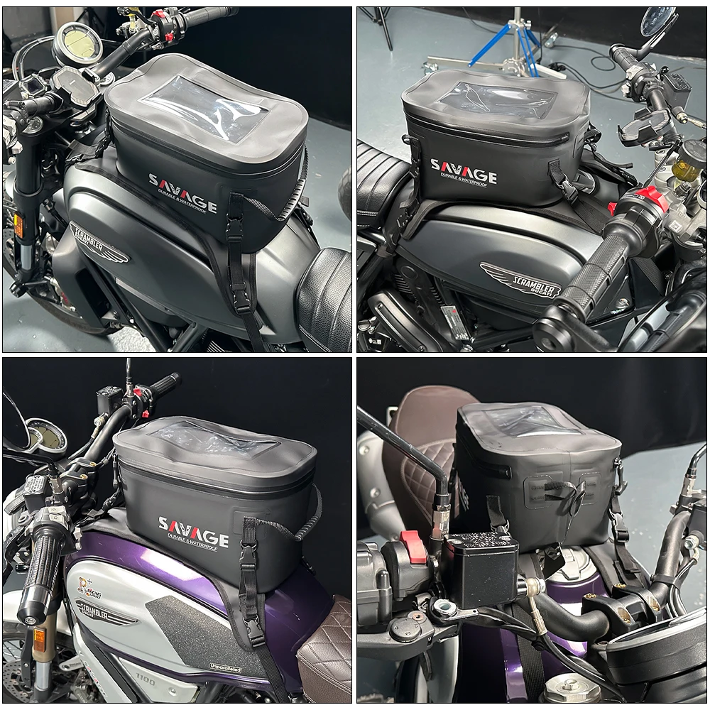 Borsa da serbatoio Bagagli per DUCATI Multistrada V4 V2 950/1200/1260/S/Enduro 1200 Borse da corsa per navigazione moto Tanklock impermeabile