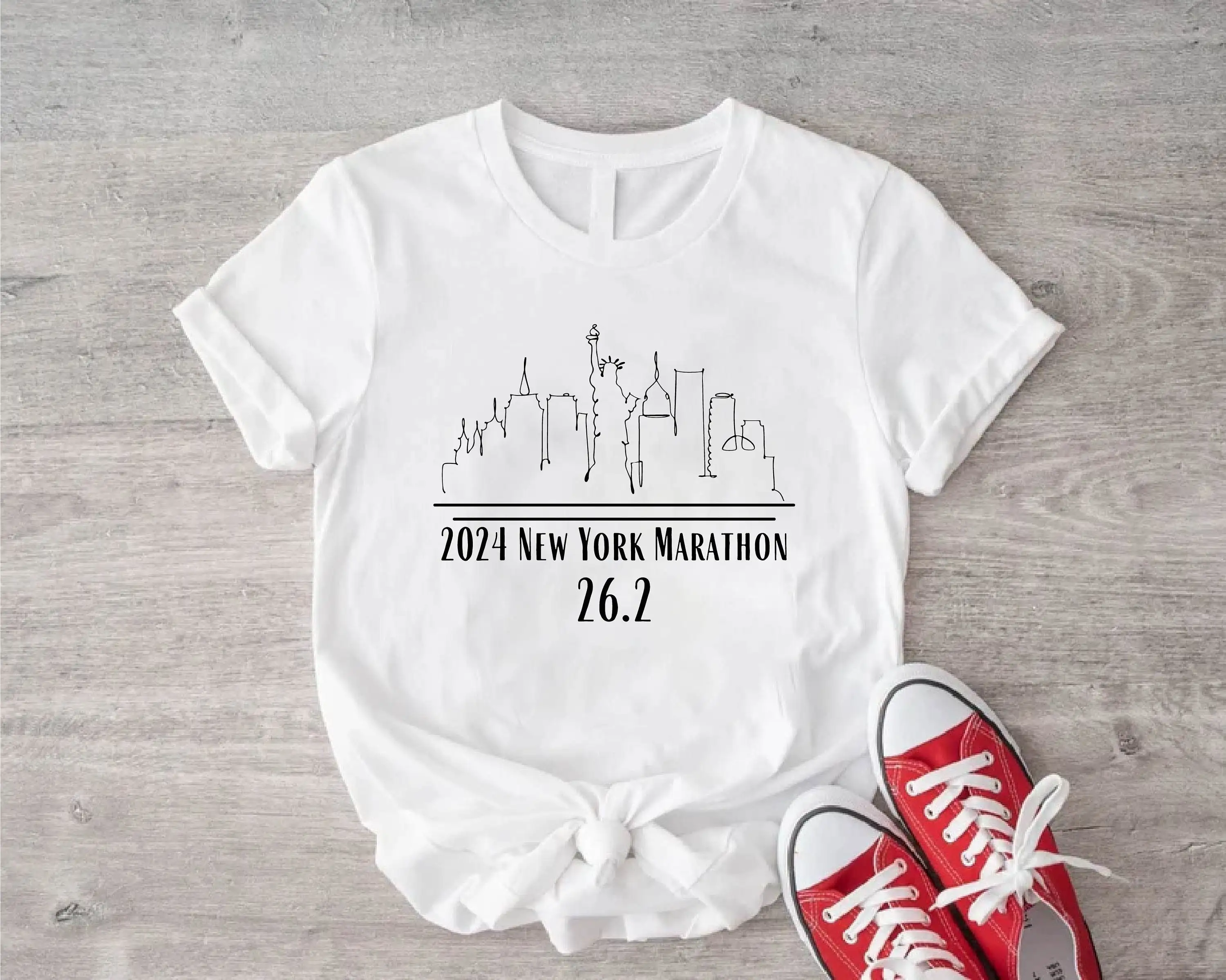 Personalized New York Marathon T Shirt In My Runner Era Features Outline Athlete sweaT Sport