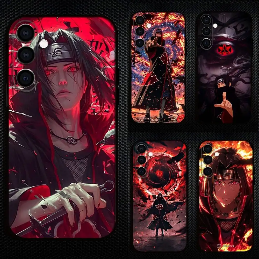 

Anim I-Itachi U-Uchiha Phone Case For Samsung Galaxy A13,A21s,A22,A31,A32,A52,A53,A71,A80,Soft Black Shell