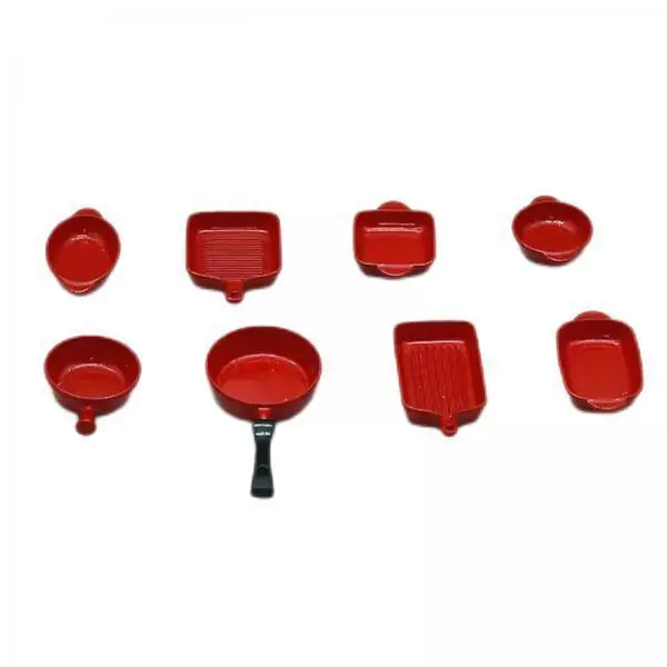 

Miniature Dollhouse Kitchen Dish Alloy Tableware Bowls Cups 1 12 Scale Furniture Accessories for Children’s Cooking Game