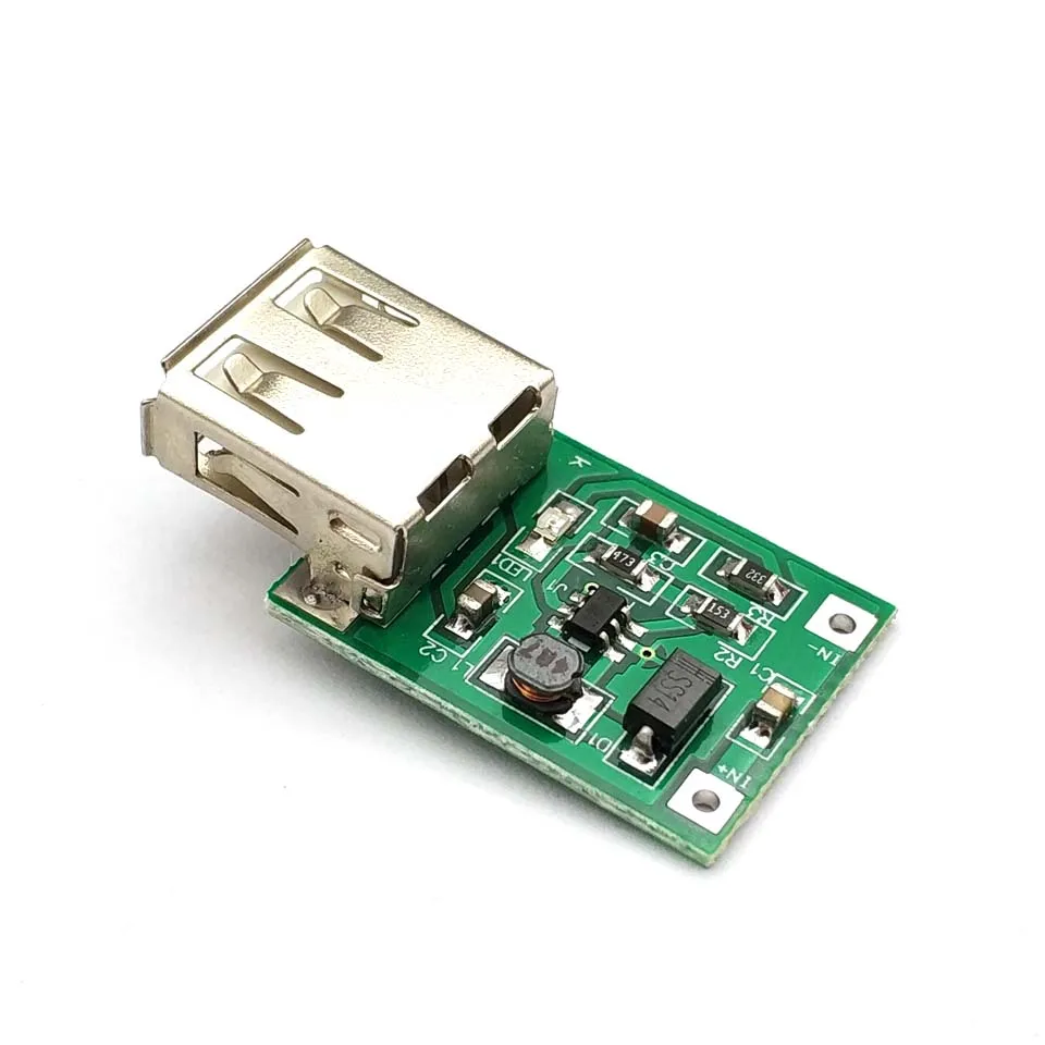 DC DC Step Up Converter 0.9V ~ 5V to 5V 600MA Booster Power Supply Mini DC Module Converter USB Output Charger MP3 Circuit