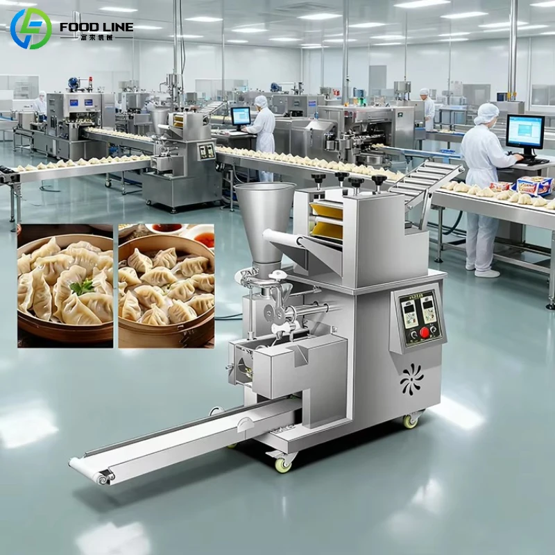 

Customized Commercial Food Grade Dumpling Making Machine Automatic Electric Dumpling Maker Machine Kitchen Processing Equipment