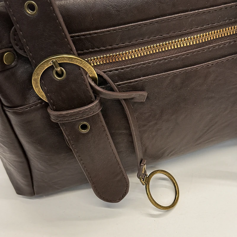 حقائب صغيرة الحجم بمقبض علوي للنساء 2025 محفظة فاخرة وحقيبة يد عالية الجودة غير رسمية للشارع لون نقي حقيبة كتف بوسطن #2