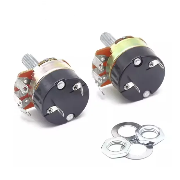 WH138-1 B5K 10K 20K 50K 100K 250K 500K with switch dimming speed potentiometer