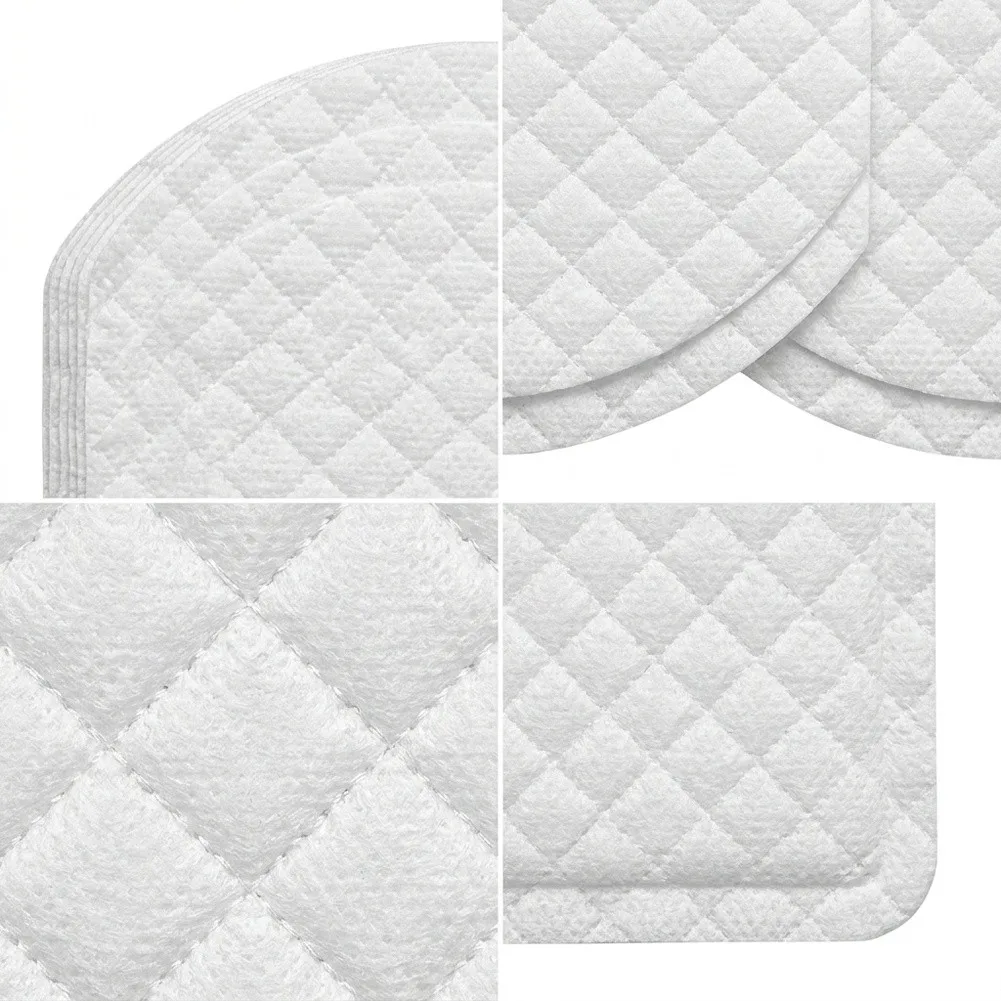 Non-woven Mop Refills Robot Vacuum Mop Cloths Dense Non-woven Fabric Firm Attachment Design Dust And Grime Removal