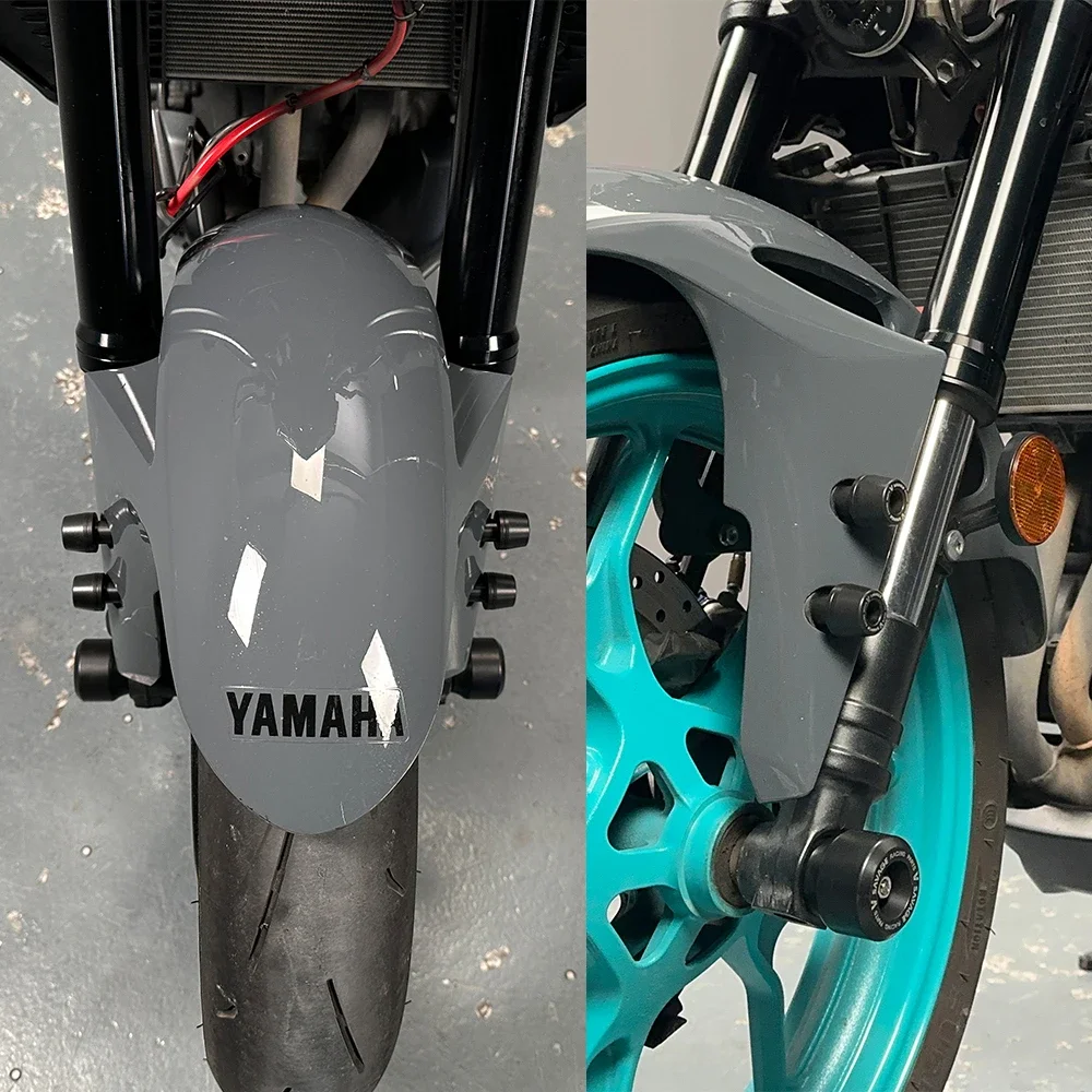 Motorbicikli Képkeret Hátvéd Árzuhanás Csúszka számára YAMAHA MT03 MT25 YZF R3 R25 MT-03 MT-25 bejárati Sárhányó Elágazás Kerék Hajtótengely védelem Kárpitoz