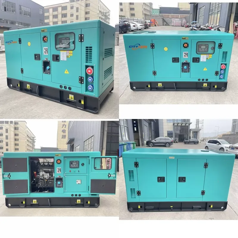 OEM/ODM 63 KVA 50 KW Silent Generator Standby Single Phase 3Phase Genset Remote Start 60Hz Frequency 230V Rated