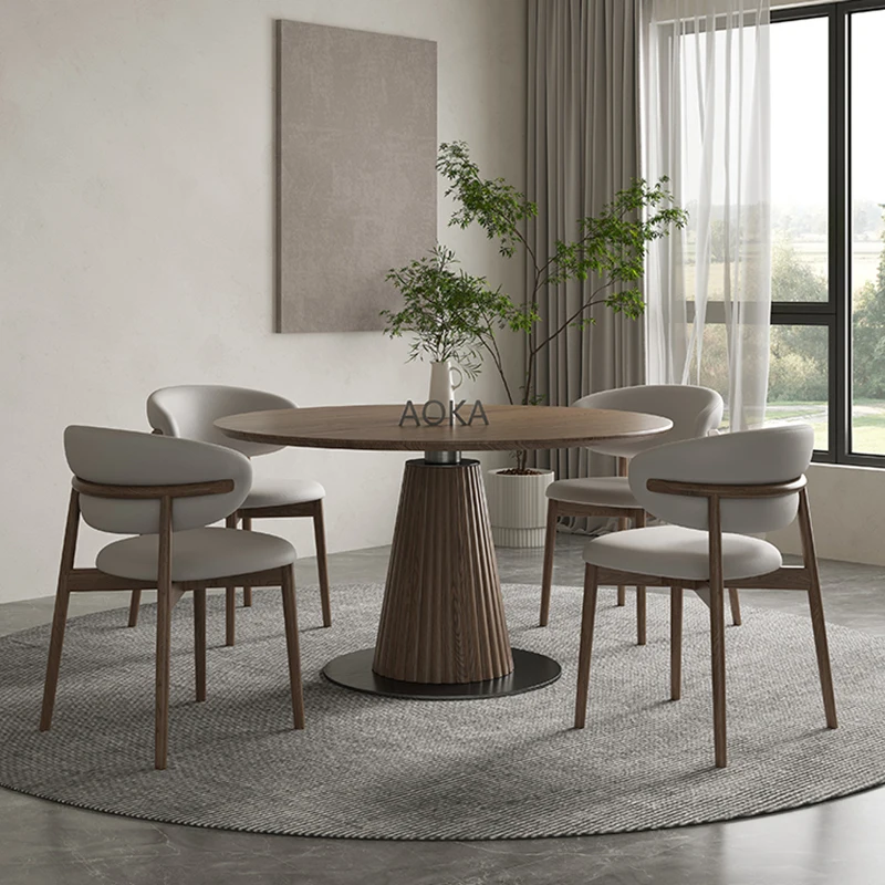 Kitchen Coffee Dining Table Set Dinner Luxury Round Dressing Dining Room Sets Restaurant Modern Coiffeuse De Chambre Furniture