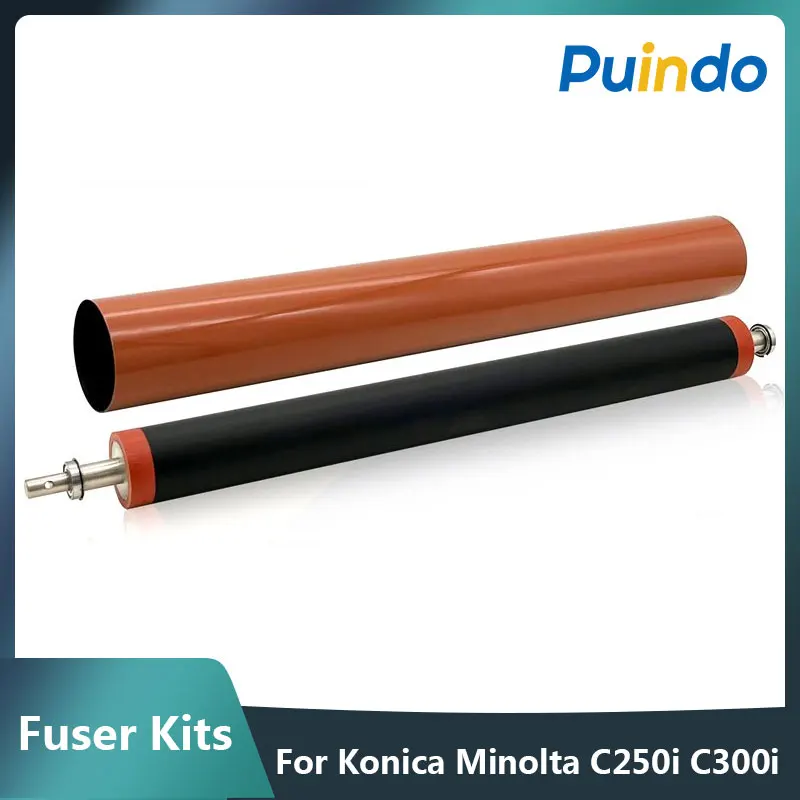 Fuser Film Lower Fuser Roller For Konica Minolta Bizhub C250i C300i C360i C450i C550i C650i C750i