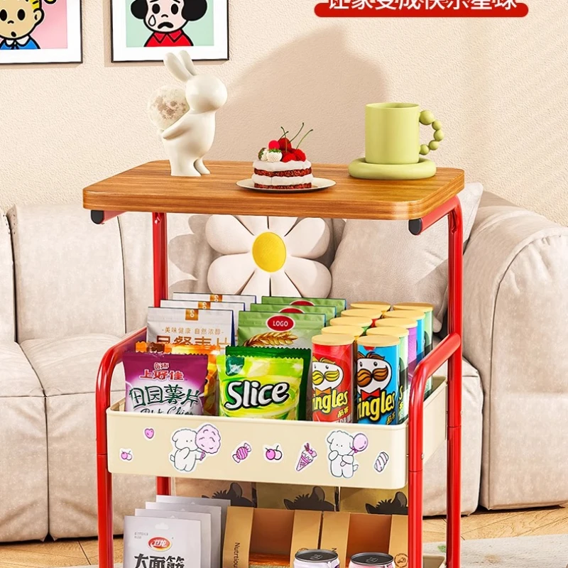 الدوبامين عربة الوجبات الخفيفة تخزين الرف غرفة المعيشة الطابق الدائمة أريكة متنقلة السرير وحدة التخزين كاريلو مانيكير الأثاث