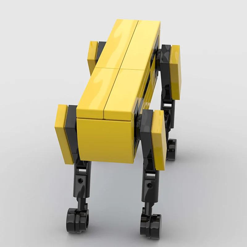 Boston Dynamics, robot dog model animal technology compatible with Lego moc children's toys cross-border wholesale DIY