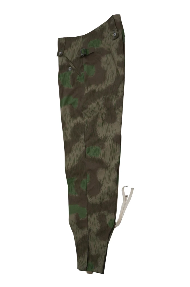 Pantalon de terrain allemand Heer marshall Sumpfsmuster 44 avec séparateur de couleur camouflage M43 de la seconde guerre mondiale GUCB-013