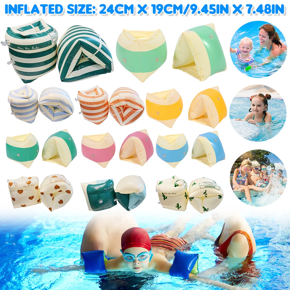 الذراع السباحة الدائري للأطفال بنين بنات الكبار نفخ العائمة الذراع كم الشاطئ المياه اللعب بركة الذراع يطفو السباحة الذراع الدائري