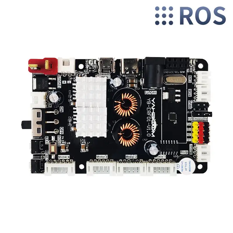 Yahboom ROS Robot Expansion Board with STM32 Core IMU Sensor for Raspberry Pi Jetson Robotics Building ROS Robots or Smart Car