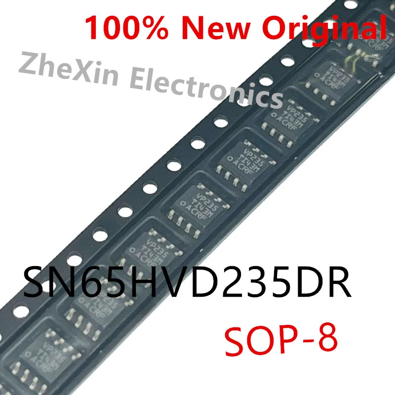 10PCS/Lot  SN65HVD233DR  VP233 、SN65HVD234DR  VP234 、SN65HVD235DR  VP235  New CAN bus transceiver chip  SN65HVD233、SN65HVD234