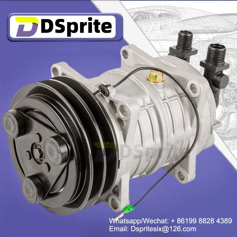 

TM16 Car Air AC Compressor for Universal freezer truck Carrier Thermo King Hubbard 10356120 8800022 48846120 850063N 488-46011