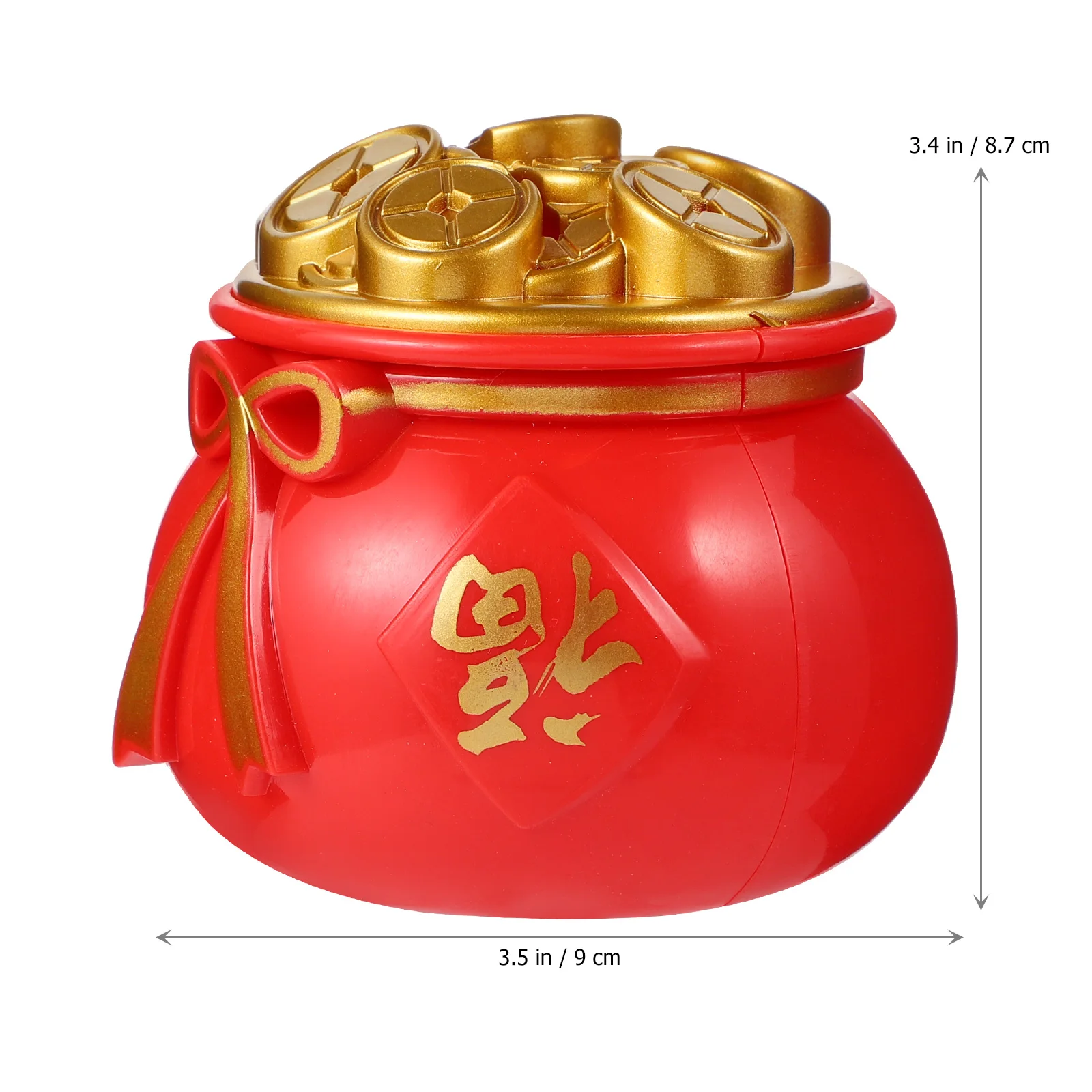 

6 Pcs Piggy Pot Decoration Ornaments Coin Holder Savings Jar Socks Child