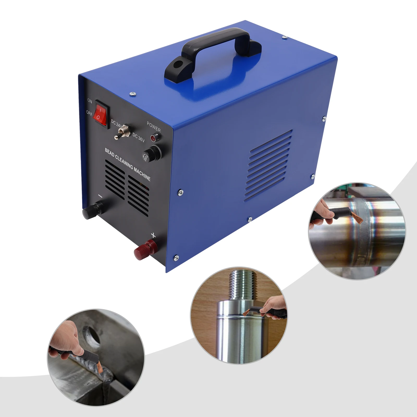110V Welder Cleaning Machine Weld Bead Polishing Processing Tool Stainless Steel