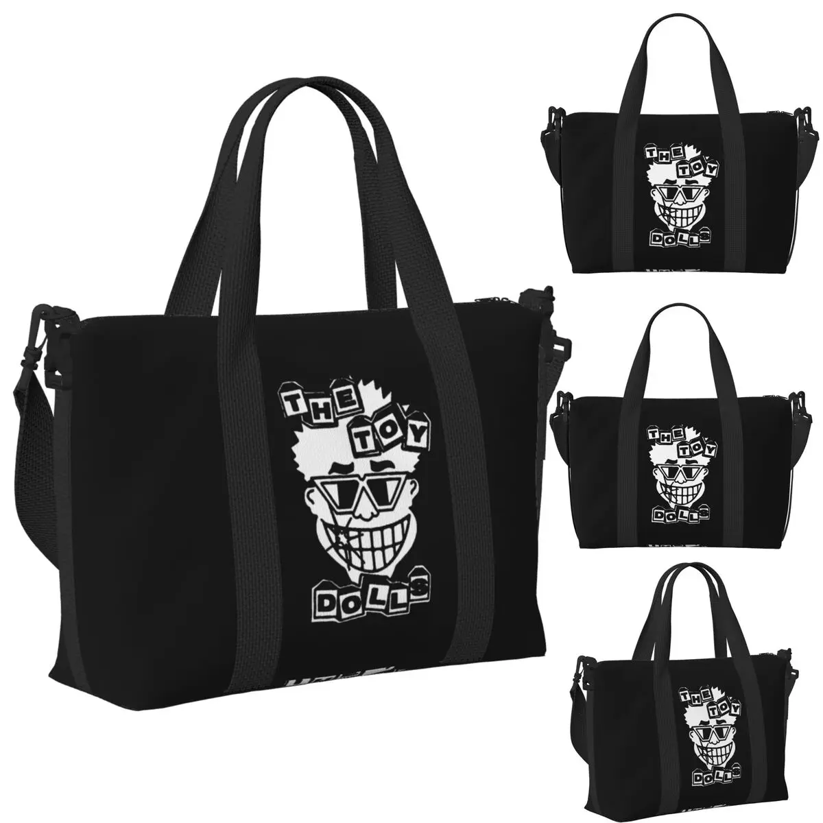 

The Toy Dolls Beach Travel Bag Large Capacity Tote Bags for Gym Sport Women Shopping Duffle Shoulder Bag