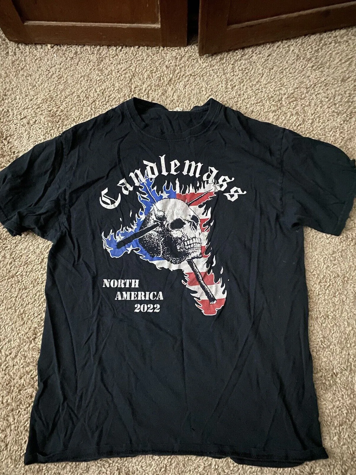 Candlemass North America 2022 Tour Short Sleeve Unisex T-Shirt S-5XL BO249