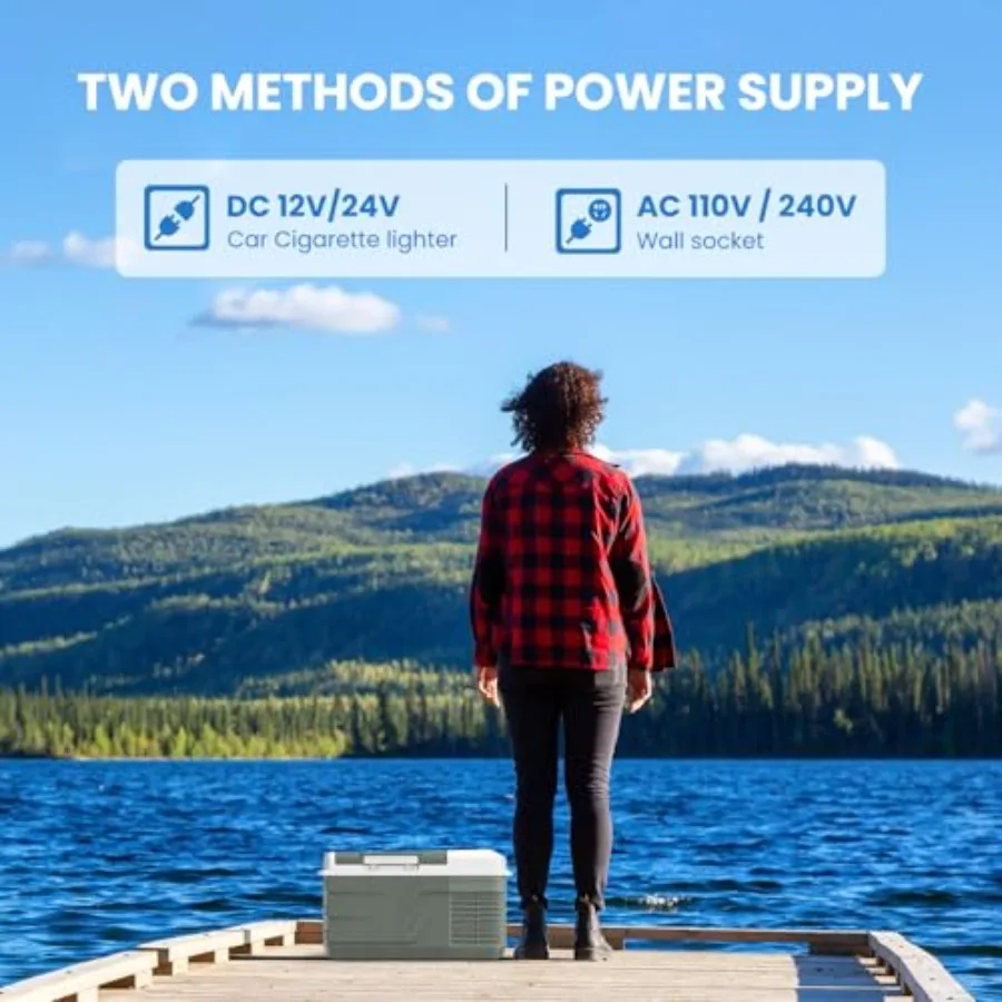 ثلاجة 12 فولت 12 فولت ثلاجة سيارة 10 كوارت ثلاجة سيارة صغيرة ثلاجة محمولة 12 24 فولت تيار مستمر 110240 فولت تيار متردد لشاحنة RV Campe #5