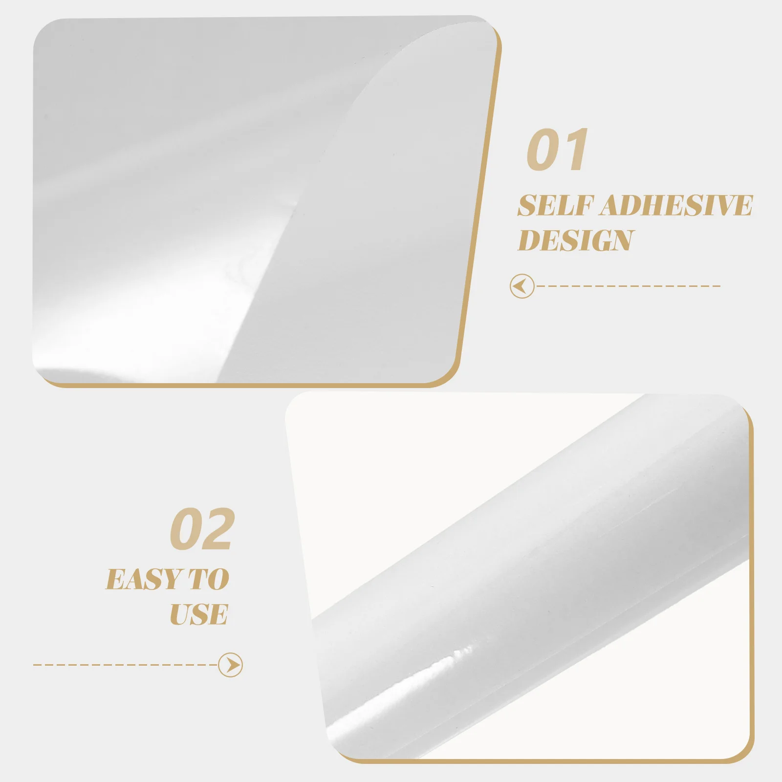 1 rollo de Protector de libro transparente, película adhesiva transparente de 45x300cm para escuela, oficina, álbum de recortes, suministros de cubierta de plástico, papel