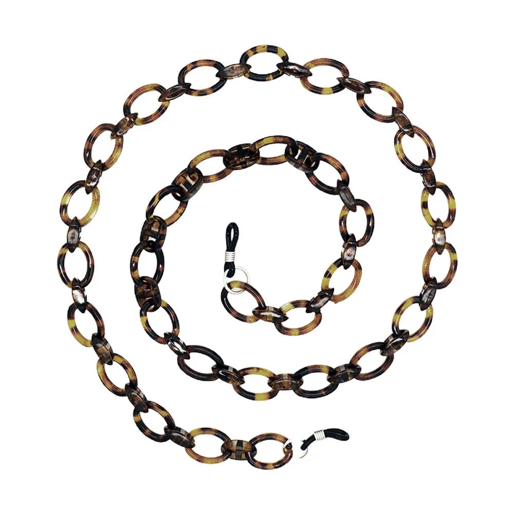 

Secure Acrylic Face Mask and Eyeglass Chain Lanyard Stylish Anti-Lost Holder Comfortable Convenient Wear Mask Lanyard