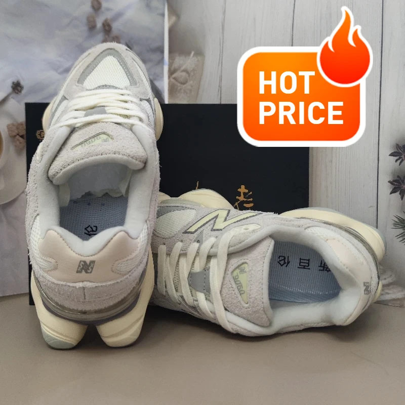 9060 Spring and Autumn New Cool Running Men's and Women's Shoes, N-shaped Sneakers, Couples, Casual and Breathable Running Shoes