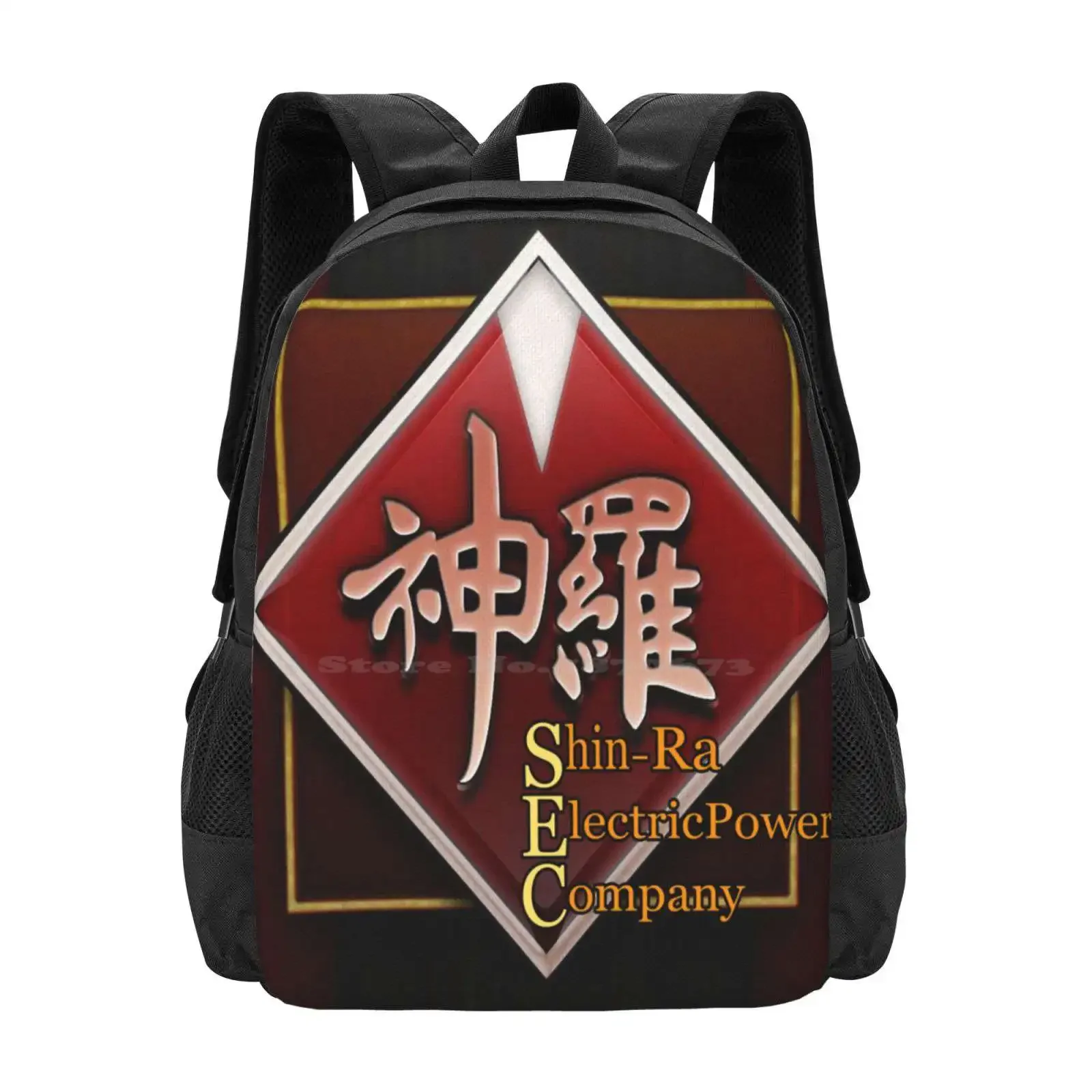 

Shin-Ra Backpacks For School Teenagers Girls Travel Bags Shin Ra Shrina 7 Final Fantasy Vii