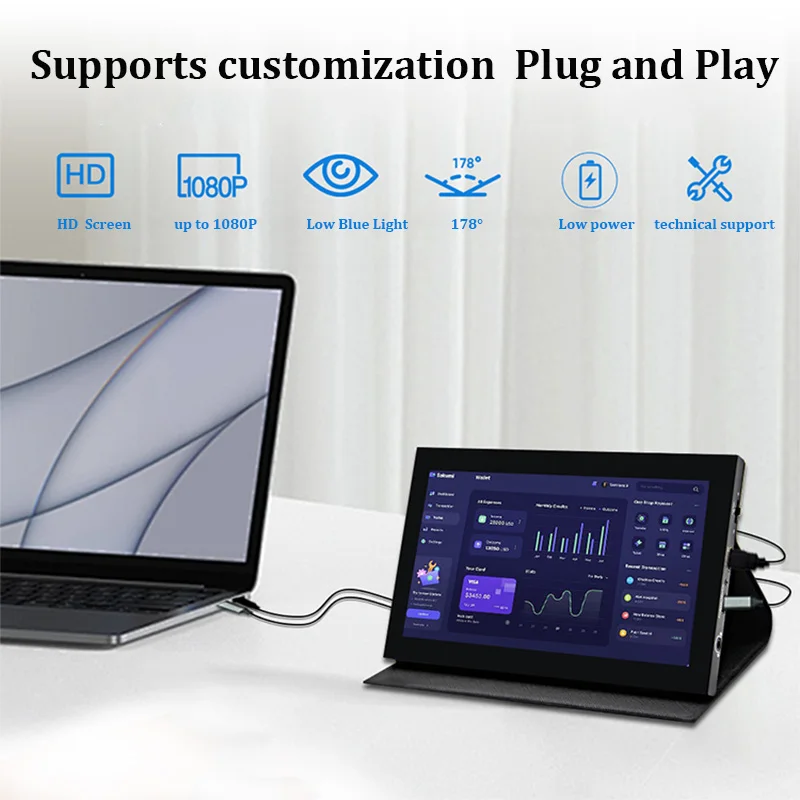 Raspberry Pi 5 7 Inch IPS Portable Monitor 7