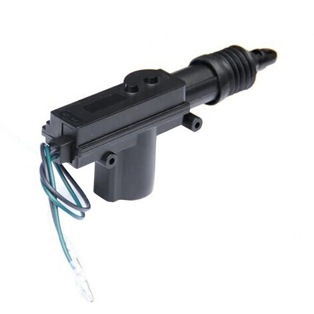 Universal Heavy Duty ประตูล็อค Actuator Motor 2 Wire 12V รถล็อค Actuator ปืนเดี่ยวประเภทชุด